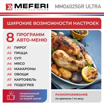 Детальное фото товара: Meferi MMO6025GR ULTRA