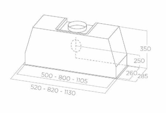Детальное фото товара: ELICA CT35 PRO IX/A/60