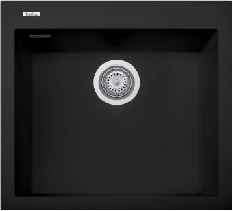 Детальное фото товара: Rivelato ZENO ZN-5650 nero profondo, мойка, керамика, черный