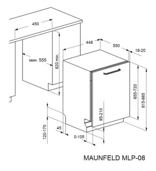 Детальное фото товара: Maunfeld MLP-08I Light Beam