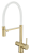 Детальное фото товара: Emar EC-7024WHT Matt Gold, смеситель, матовое золото