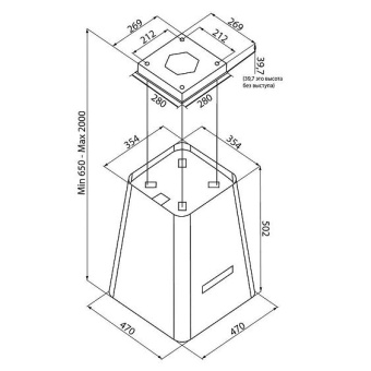 Детальное фото товара: Krona HILARY ISOLA 500 BLACK S