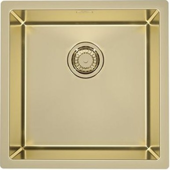 Детальное фото товара: ALVEUS QUADRIX MONARCH 30 GOLD, мойка, нержавеющая сталь, золото