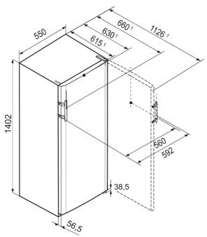 Детальное фото товара: Liebherr Ke 2834-26 001 Comfort