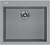 Фото товара: KUCHENSTERN OBEN 60, мойка, гранит, титан