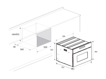 Детальное фото товара: MEFERI MEO608WH MICROWAVE