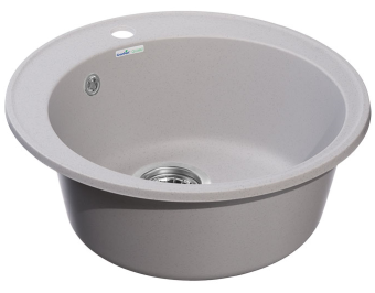 Детальное фото товара: GranFest QUARZ GF-Z08, мойка, гранит, белый