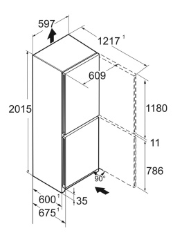 Детальное фото товара: Liebherr CBNsfc 572i-22 001 Plus NoFrost BioFresh