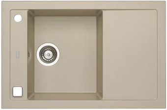 Детальное фото товара: ALVEUS FORMIC 30 GRANITAL+ PEBBLE-G02M, мойка, гранит, светло бежевы (в комплекте с сифоном 1127749)