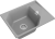 Rivelato LOCUS LS-65 grigio metallizzato, мойка, гранит, серый металлик Детальное фото товара: Rivelato LOCUS LS-65 grigio metallizzato, мойка, гранит, серый металлик