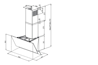 Детальное фото товара: Monsher ROUEN 60 Blanc Verre