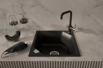 Детальное фото товара: Rivelato LOCUS LS-50 topazio, мойка, гранит, топаз