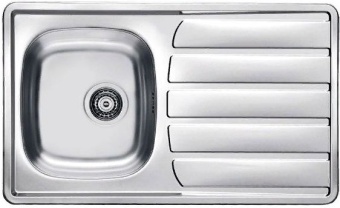 Детальное фото товара: ALVEUS ZOOM 30 NAT-90, мойка, нержавеющая сталь
