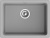 Rivelato BERKANA BK-50 grigio metallizzato, мойка, гранит, серый металлик Детальное фото товара: Rivelato BERKANA BK-50 grigio metallizzato, мойка, гранит, серый металлик