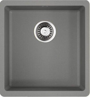 Детальное фото товара: Omoikiri Kata 40-U-GR, мойка, гранит, leningrad grey