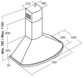 Детальное фото товара: Kuppersberg BONA 60 C Bronze