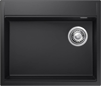 Детальное фото товара: Rivelato TESORO TR-605-R nero, мойка, гранит, черный