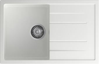 Детальное фото товара: GranFest QUADRO GF-Q-780 L, мойка, мрамор, иней