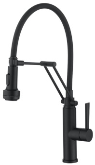 Детальное фото товара: Emar ECB 7012 Black, смеситель, черный