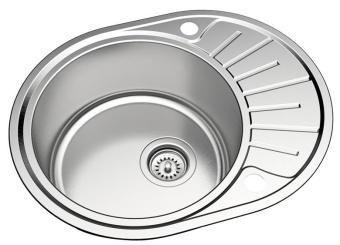 Детальное фото товара: Oulin OL-R101 (F&P), мойка, нержавеющая сталь сатин