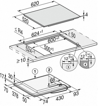 Детальное фото товара: Miele KM 7464 FL