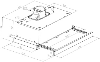 Детальное фото товара: MEFERI SLIDEBOX60BK LIGHT