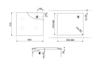 Детальное фото товара: Smeg SIM3644MWH
