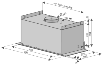 Детальное фото товара: Konigin Navi (White/White Glass 90) 