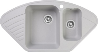 Детальное фото товара: GranFest QUARZ GF-Z14, мойка, гранит, серый