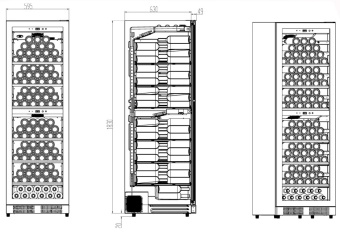 Детальное фото товара: Caso WineChef Pro 180 black