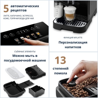 Детальное фото товара: DeLonghi ECAM290.61.B