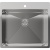 Детальное фото товара: Rivelato RINOX 5450 INOX, мойка, нержавеющая сталь