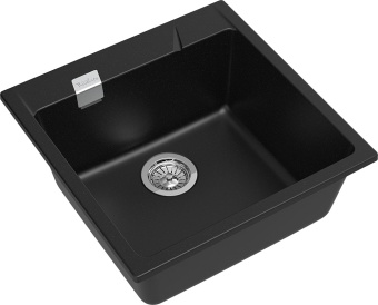 Детальное фото товара: Rivelato RAUM RM-50 nero, мойка, гранит, черный