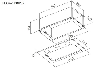 Детальное фото товара: MEFERI INBOX45BK POWER