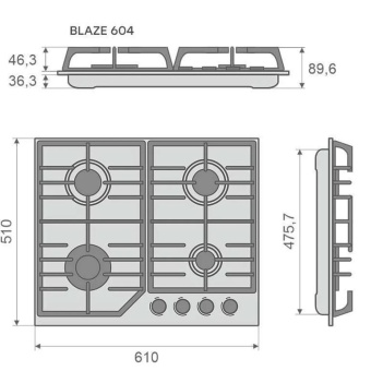 Детальное фото товара: Konigin Blaze 604 BM