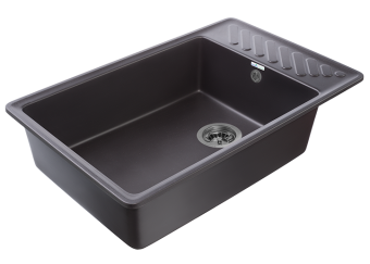 Детальное фото товара: GranFest QUARZ GF-ZL-51, мойка, гранит, черный