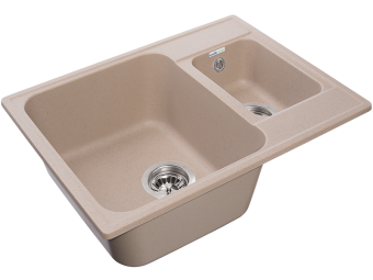 Детальное фото товара: GranFest QUARZ GF-Z09, мойка, гранит, песочный