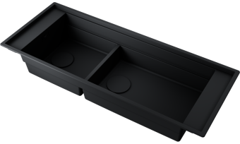 Детальное фото товара: Omoikiri Sintesi Pro 114-2-GB, мойка, керамика, графит