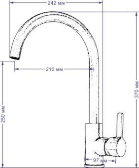 Детальное фото товара: Seaman Barcelone SSL-5815 Gun Light (PVD, satin)