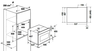 Детальное фото товара: Kuppersbusch CBM 6550.0 W6 Black Steel (только с ручками)
