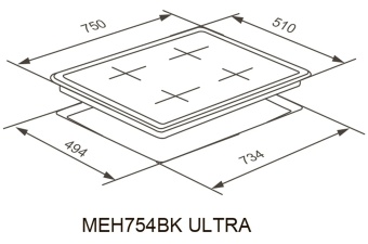 Детальное фото товара: MEFERI MEH754BK ULTRA