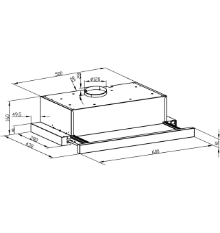 Детальное фото товара: LEX HUBBLE G 2M 600 IVORY LIGHT