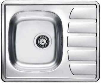 Детальное фото товара: ALVEUS ZOOM 10 NAT-90, мойка, нержавеющая сталь