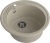 Детальное фото товара: GranFest RONDO GF-R-520, мойка, мрамор, топаз