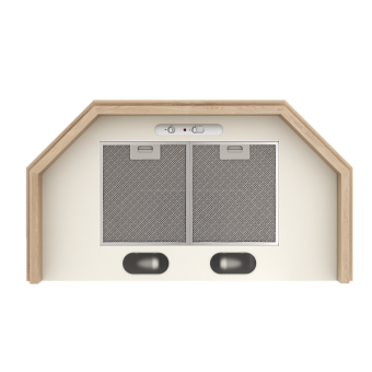 Детальное фото товара: Elikor Камин Грань 90П-650-П3Л бежевый/дуб неокрашенный