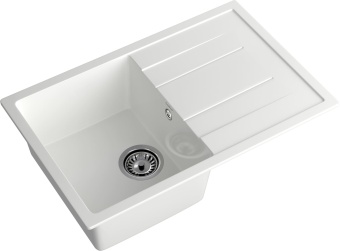 Детальное фото товара: GranFest QUADRO GF-Q-780 L, мойка, мрамор, иней