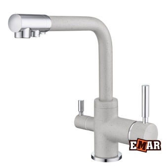 Детальное фото товара: Emar 3003N.5, смеситель, гранит, агат