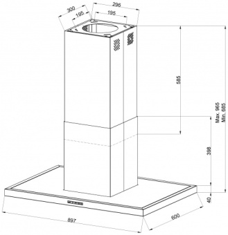 Детальное фото товара: Kuppersberg DUDL 4 LX