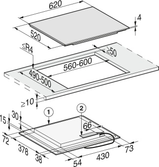 Детальное фото товара: Miele KM 7466 FL 125 Edition