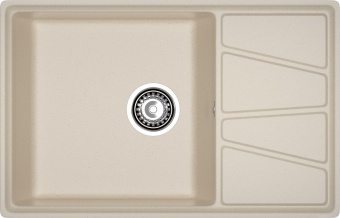 Детальное фото товара: GranFest VERTEX GF-V-780L, мойка, мрамор, кашемир